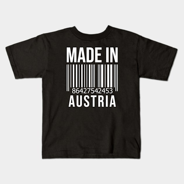 Austrian Kids T-Shirt by DKart